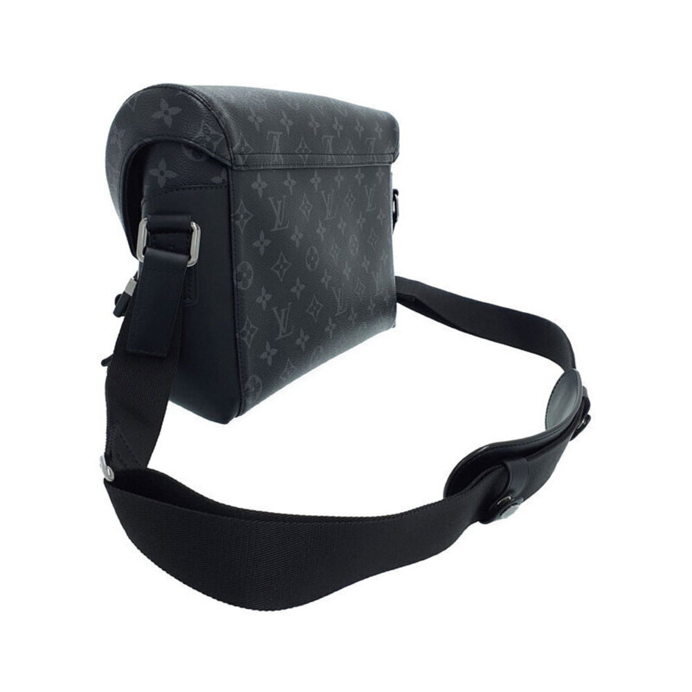 Louis Vuitton Monogram Eclipse Black Messenger Voyage Shoulder Bag - Picture 2 of 8
